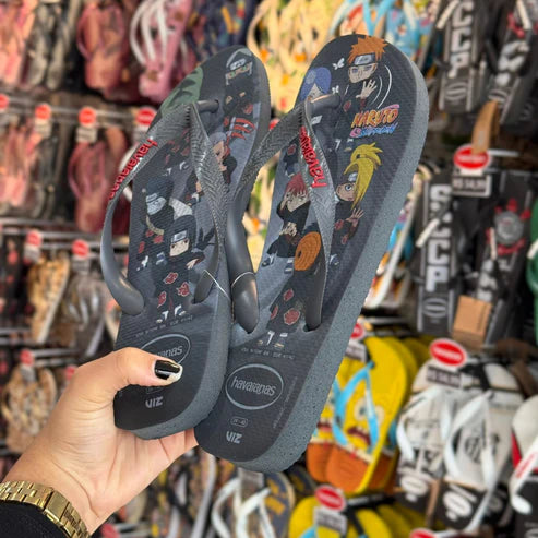 Havaianas Top Naruto Grafite