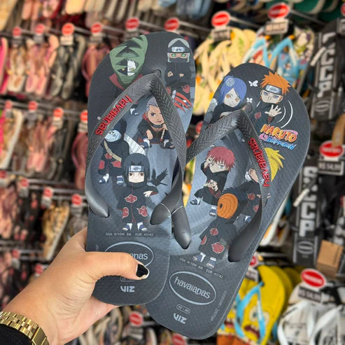 Havaianas Top Naruto Grafite