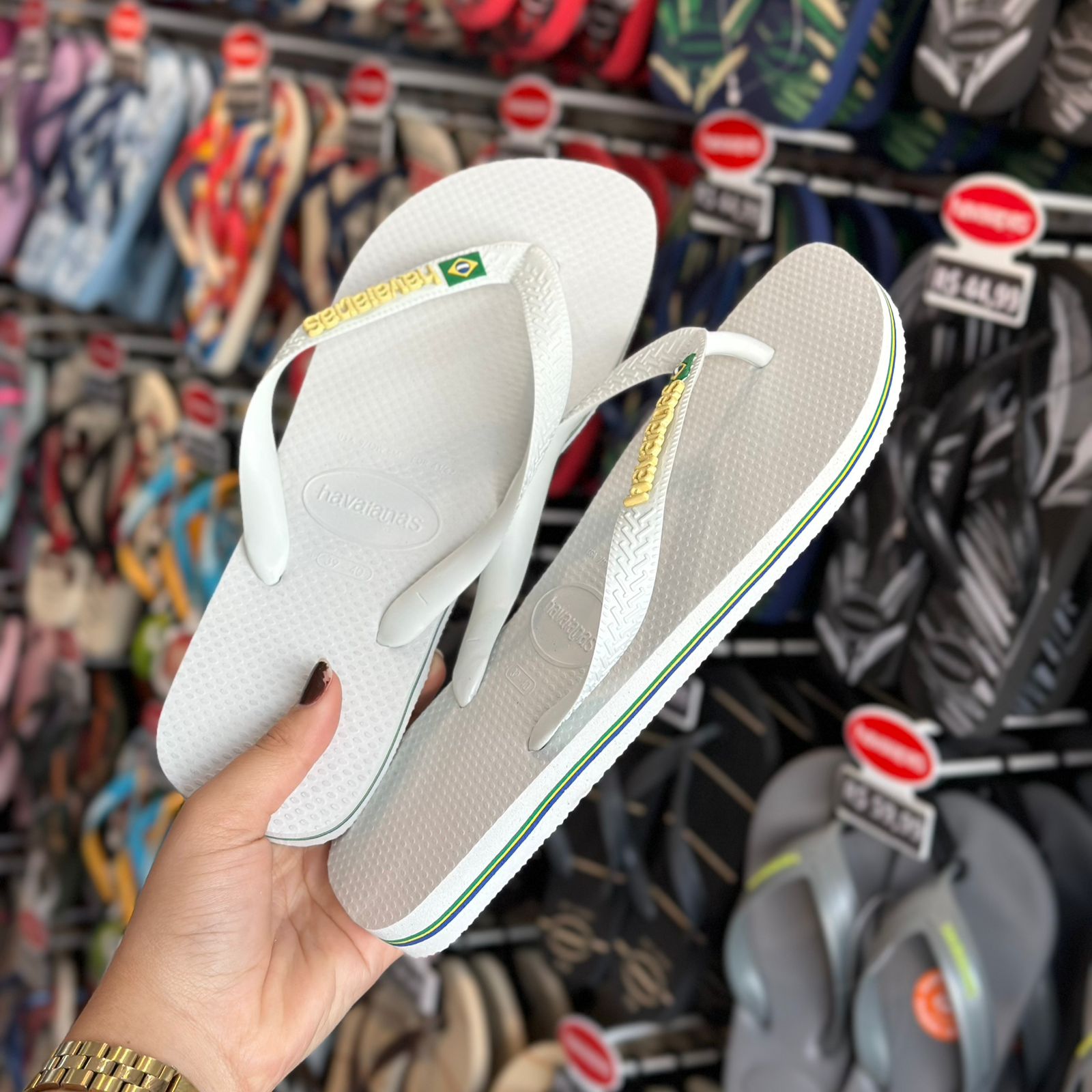 Havaianas Brasil Logo + Placa Logo