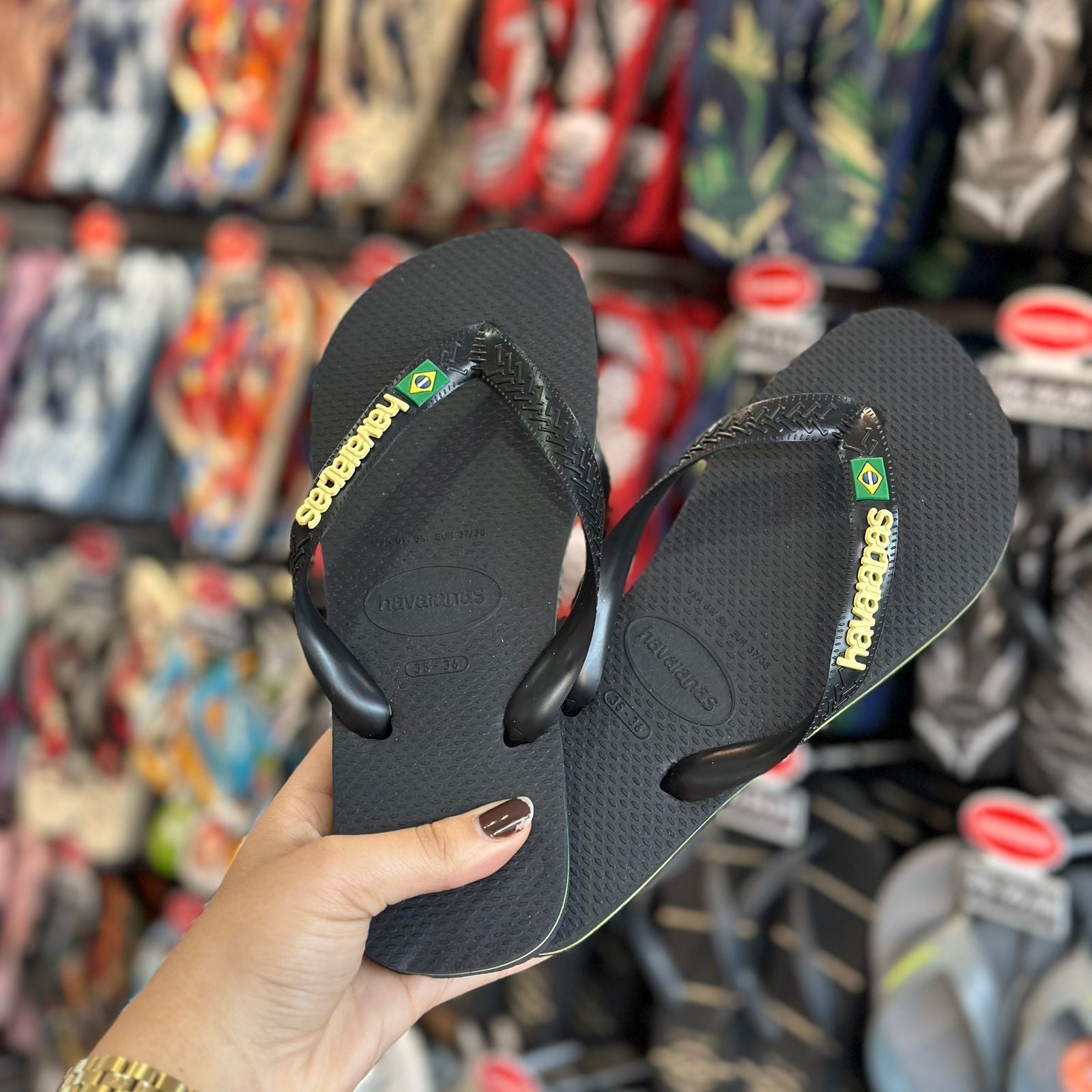 Havaianas Brasil Logo + Placa Logo