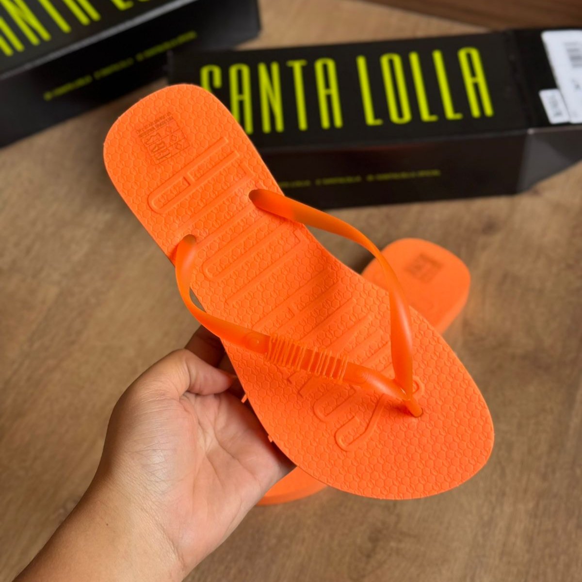 Chinelo Santa Lolla Flip Flop Soft Borracha