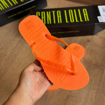 Chinelo Santa Lolla Flip Flop Soft Borracha