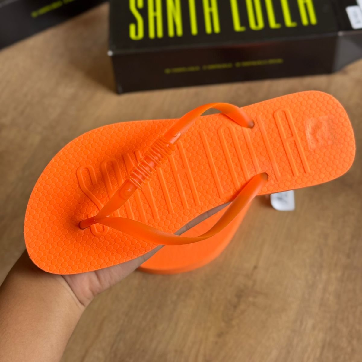 Chinelo Santa Lolla Flip Flop Soft Borracha