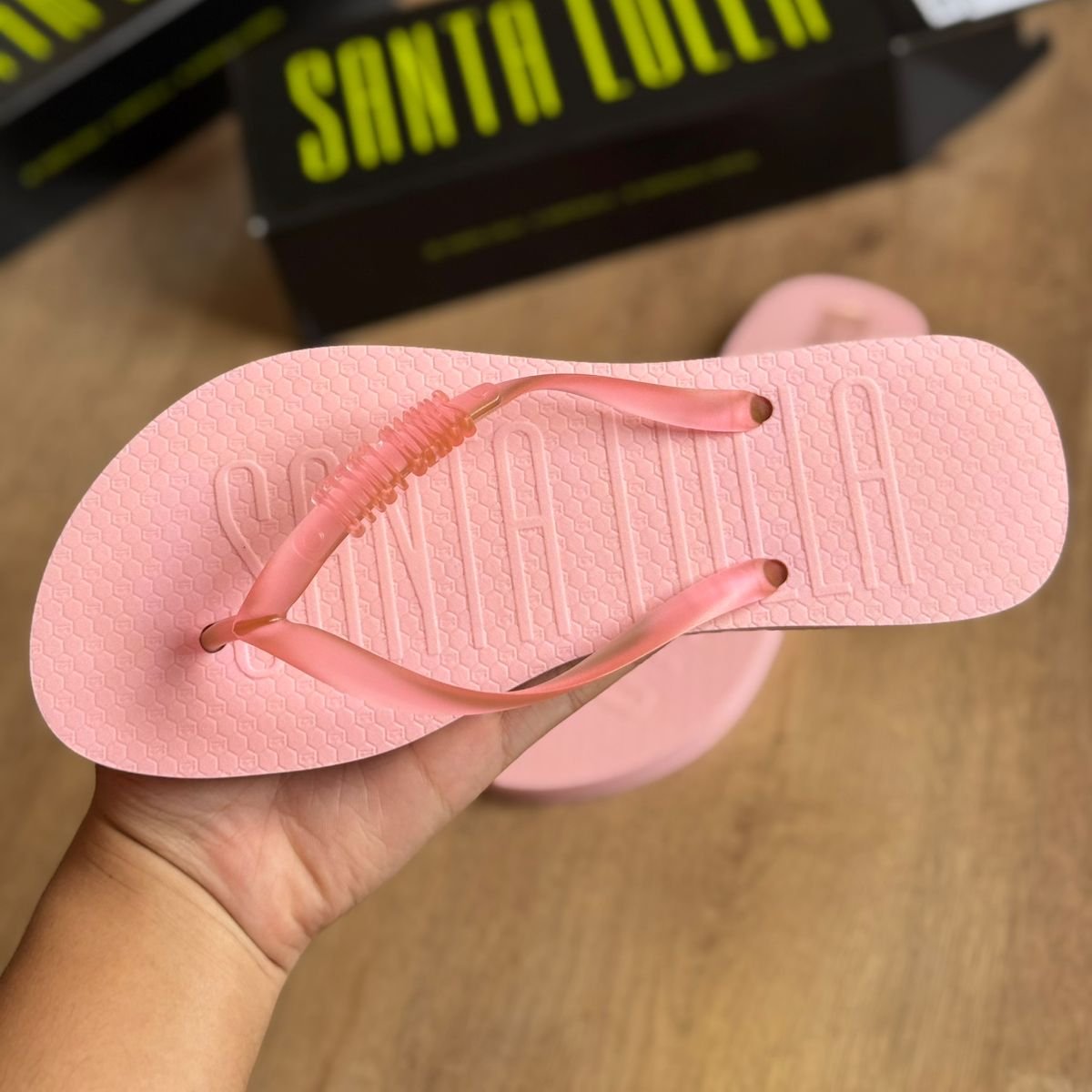 Chinelo Santa Lolla Flip Flop Soft Borracha