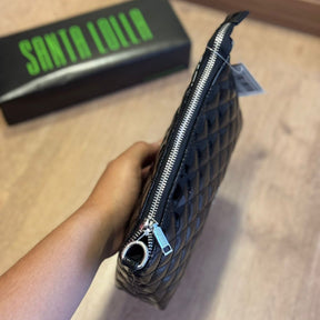 Bolsa Santa Lolla Clutch Envernizada Transversal