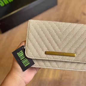 Bolsa Santa Lolla Metalizada Alça Transversal