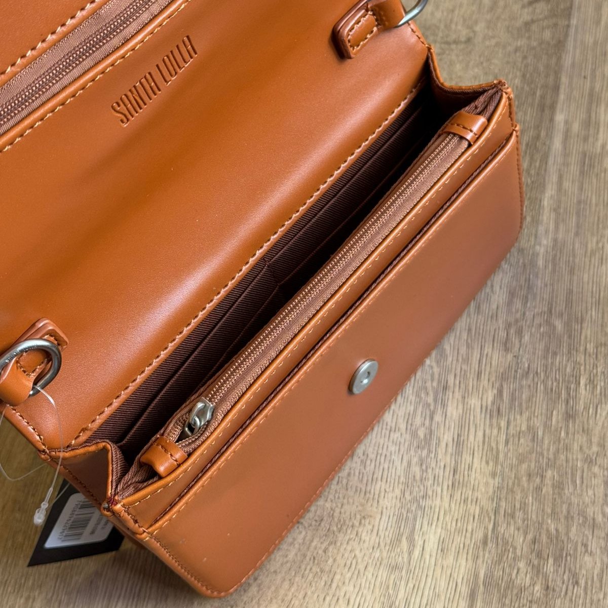 Bolsa Santa Lolla Metal Crinkle e Soft