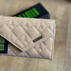 Bolsa Santa Lolla Carteira Transversal Metalizada e Verniz