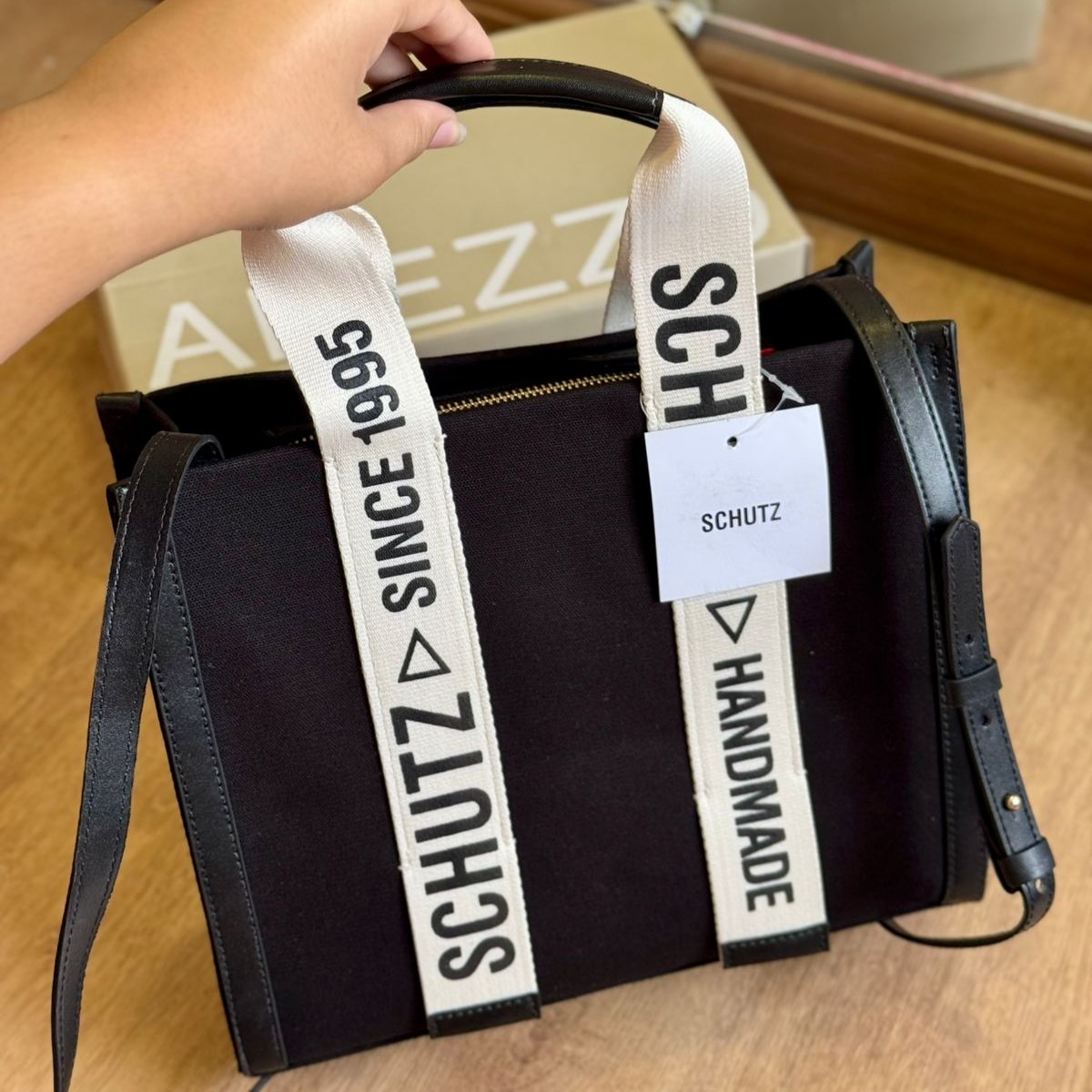 Bolsa Schutz Mini Tote Lívia Lona
