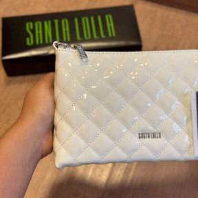 Bolsa Santa Lolla Clutch Envernizada Transversal