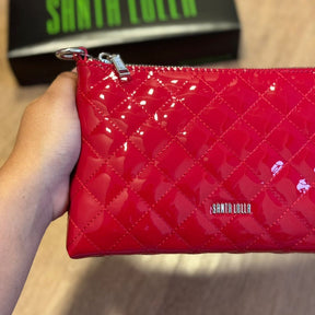 Bolsa Santa Lolla Clutch Envernizada Transversal
