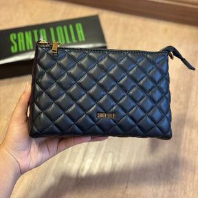 Bolsa Santa Lolla Clutch Envernizada Transversal