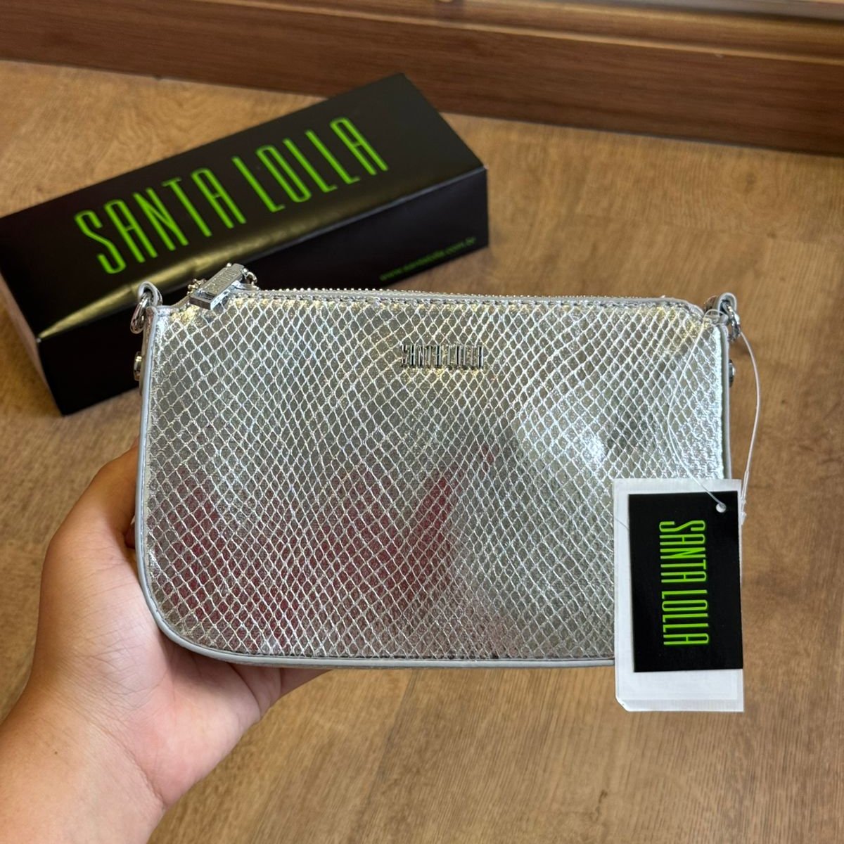 Bolsa Santa Lolla Metalizada