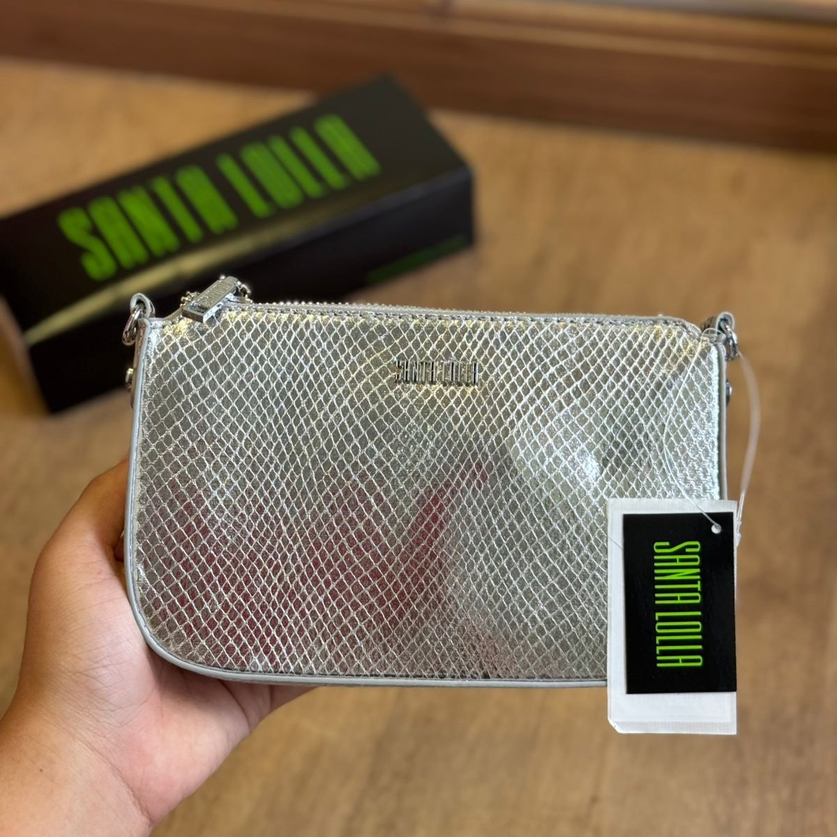 Bolsa Santa Lolla Metalizada