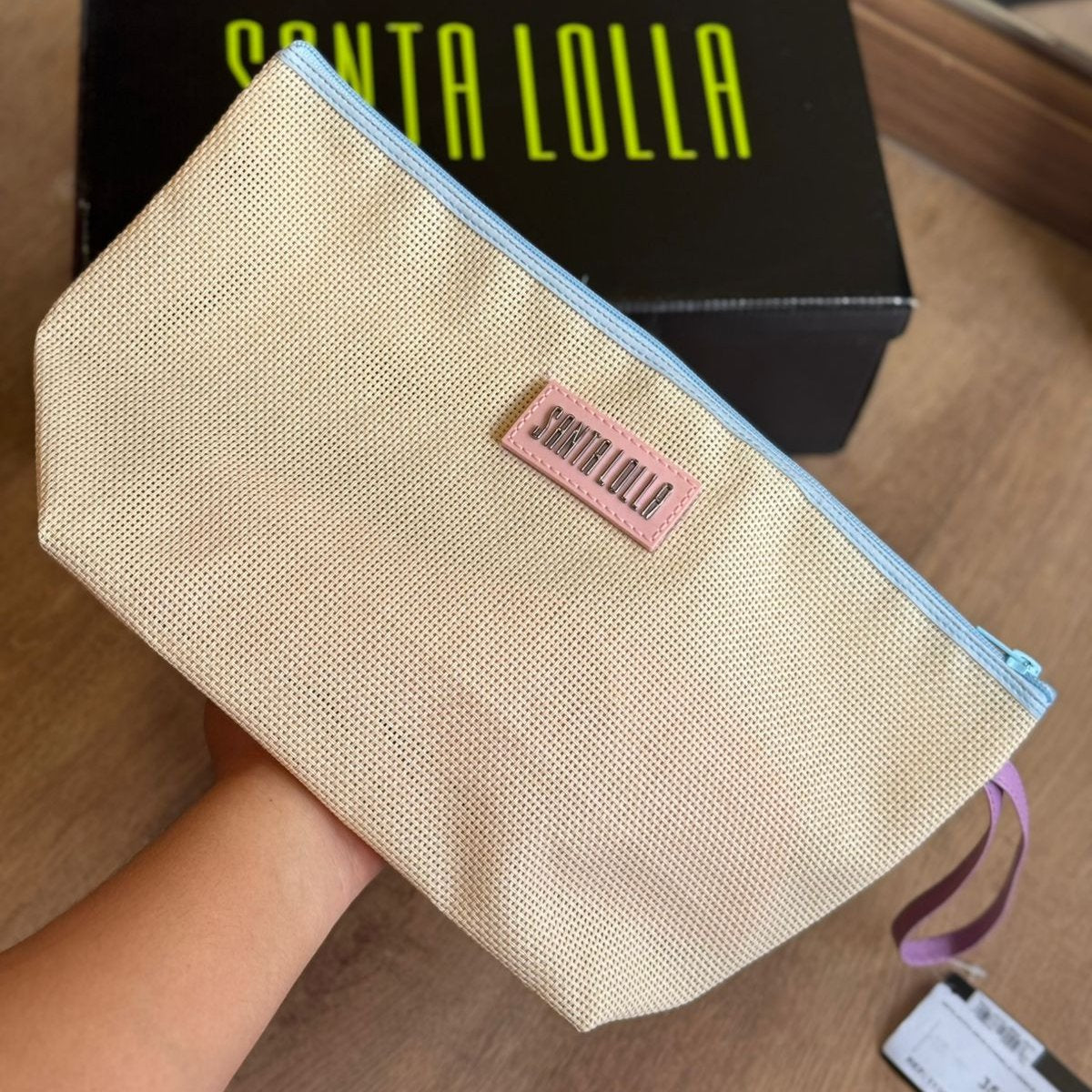 Chinelo Santa Lolla Venice + Necessaire