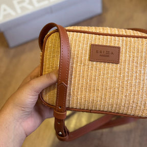 Bolsa Arezzo de Palha