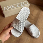 Chinelo Arezzo Slide Holográfico La Sirene