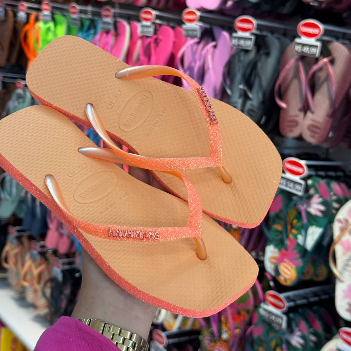 Havaianas Slim Square Sparkle