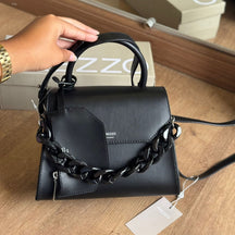 Bolsa Arezzo Satchel Média Translúcida