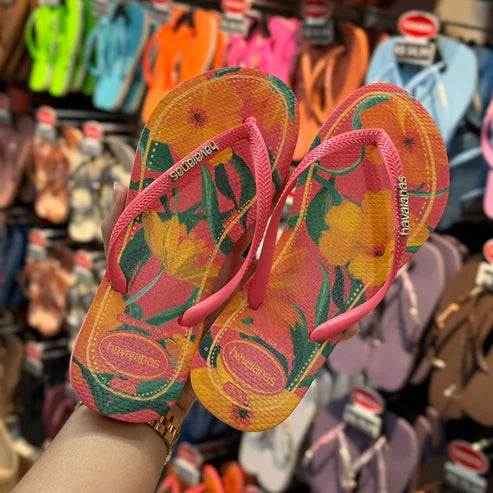 Havaianas Slim Tropical Coral