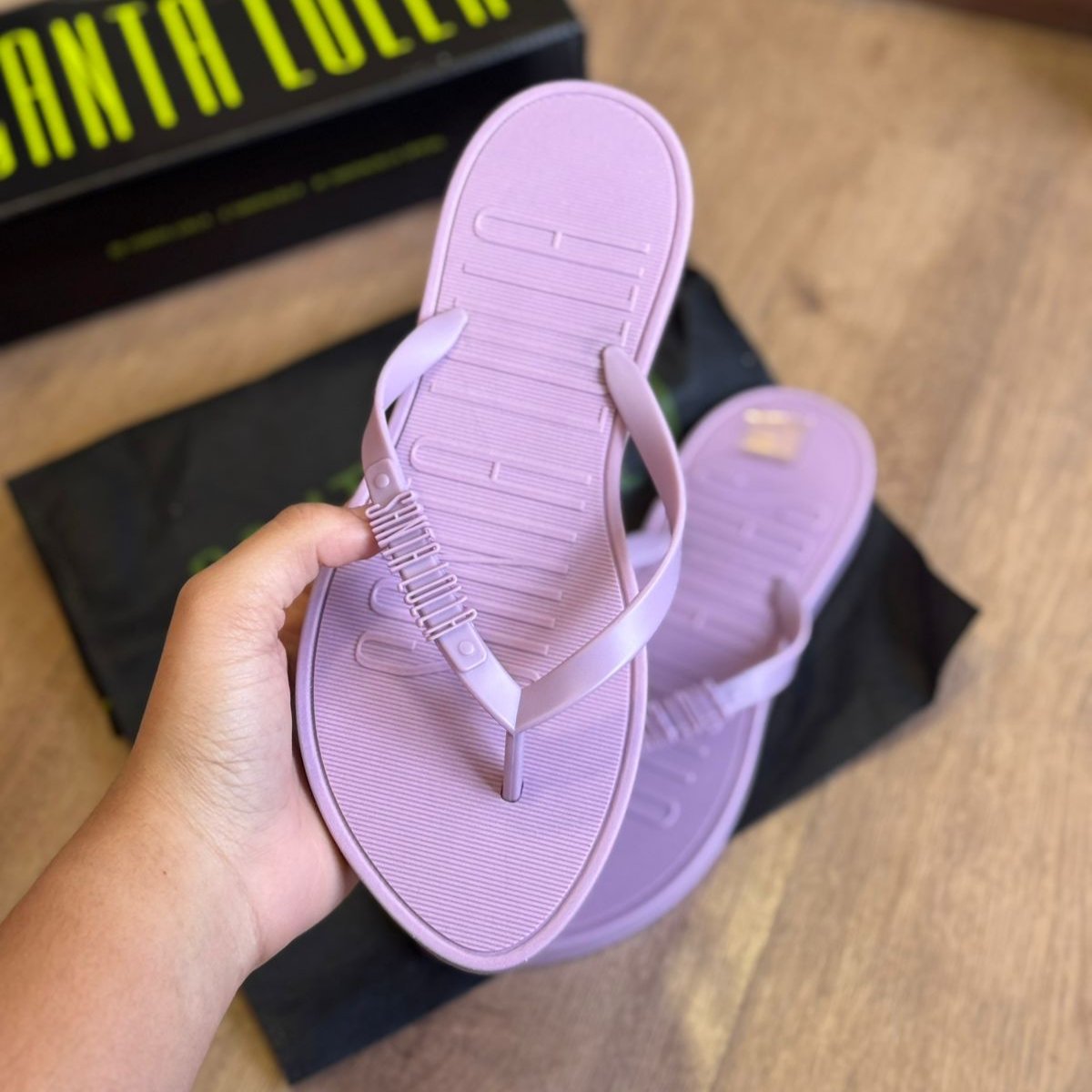 Chinelo Santa Lolla Flip Flop Borracha - Imagem 4