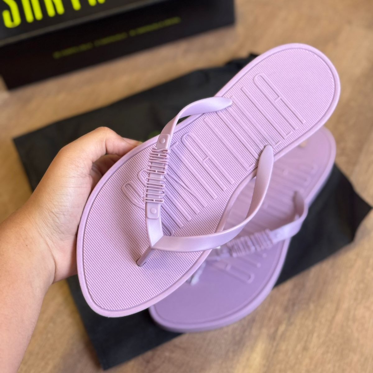 Chinelo Santa Lolla Flip Flop Borracha - Imagem 3