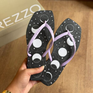 Chinelo de Dedo Jelly Arezzo Brizza